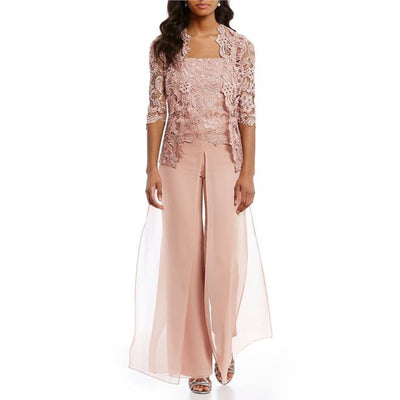 Conjunto Elegante Mujer con Blazer de Encaje Calado - Image 14