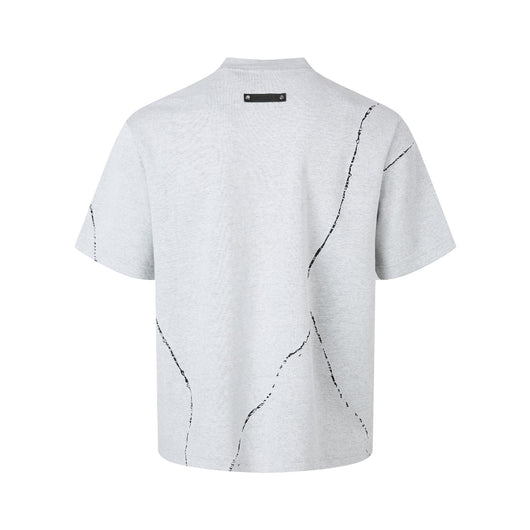 Playera Holgada Estilo Urbano con Estampado de Letras - Cómoda y Casual - Image 10