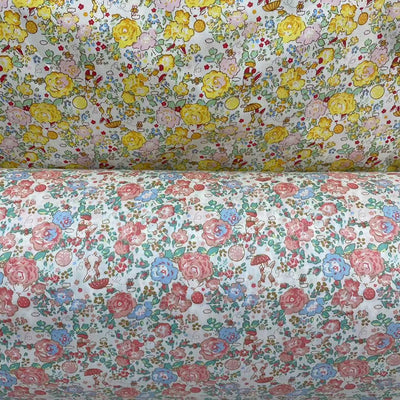 Tela Floral Ecológica de Algodón Twill para Niños - Image 11