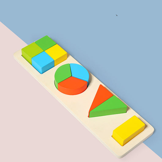 Juego de Bloques de Construcción con Tablero de Formas Geométricas para Desarrollo Infantil - Image 2
