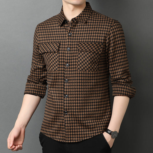 Camisa Ejecutiva Multibolsillos para Hombre