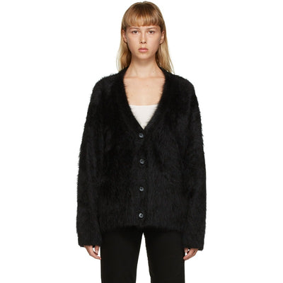 Cardigan Tejido para Mujer Cuello V Abotonado Simple - Image 2