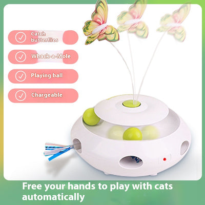 Juguete Interactivo Automático para Gatos - Entretenimiento Inteligente - Image 6