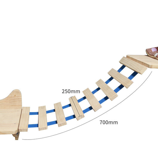 Árbol Rascador Mural para Gatos - Plataforma de Madera Sólida con Escalera - Image 12