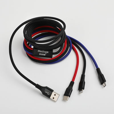 Cable USB Tipo-C 3 en 1 de 2 Metros para Carga Rápida y Transferencia de Datos - Image 7