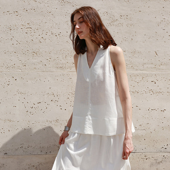 Top Halter Mujer Tirantes Finos para Verano - Blusa Fresca y Versátil