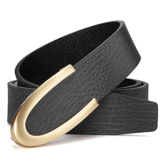 Cinturón de Cuero Genuino para Hombre con Hebilla de Precisión - Image 6