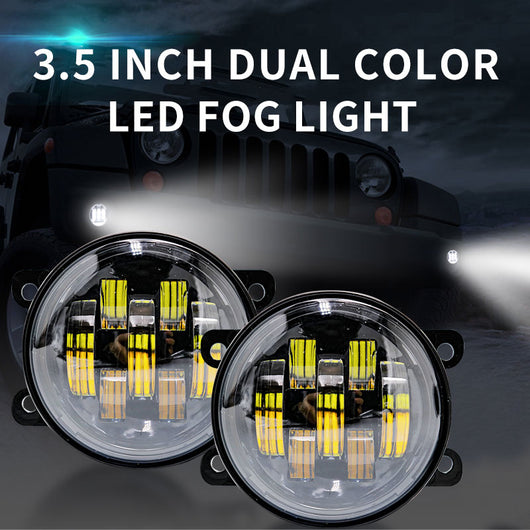Luces LED Antiniebla para Auto con Control Direccional