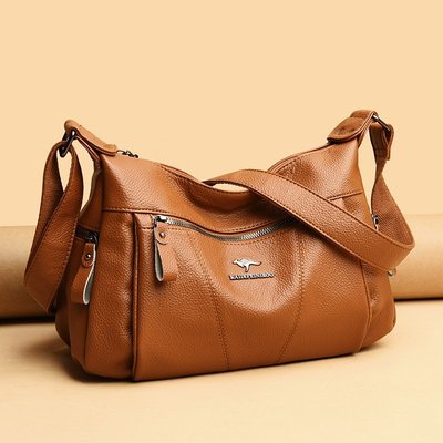 Bolso Crossbody de Cuero Genuino para Mujer - Gran Capacidad - Image 8