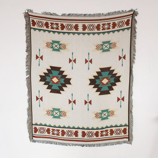 Manta Sofá Bohemio con Flecos Casuales - Image 8
