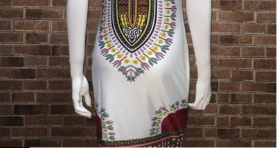 Vestido Étnico Estampado de Poliéster para Mujer - Image 17