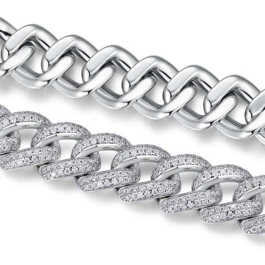 Pulsera de Plata S925 con Moissanita: Lujo Accesible y Elegancia Atemporal - Image 12