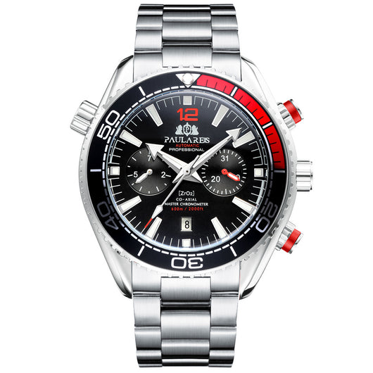 Reloj Automático de Acero Inoxidable con Esfera Luminosa para Hombre - Image 5