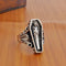 Anillo Vampiro Gótico de Calavera Explosiva
