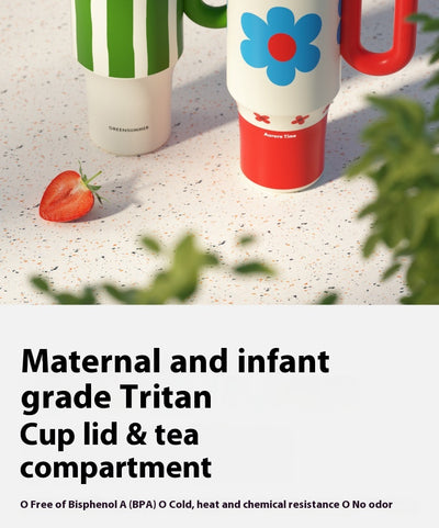 Termo Infantil Grande con Pajita - Vaso Térmico Cerámica para Niñas - Image 18