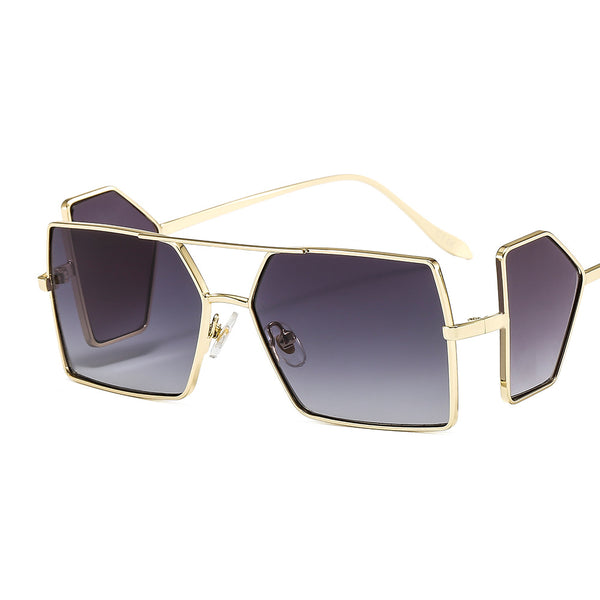 Gafas de Sol Cuadradas Unisex con Protección Lateral y Lentes Bloqueantes - Image 7