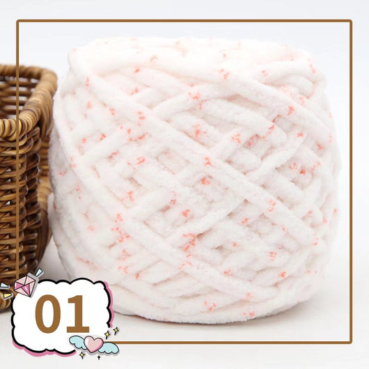 Lana para Tejer Colorida Ice Line - Hilo Grueso Suave para Bufandas Artesanales DIY - Image 48