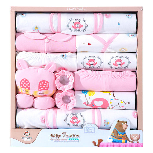 Set de 18 Piezas de Ropa de Algodón para Recién Nacido - Image 5