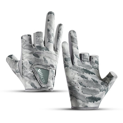 Guantes de Pesca Profesionales con Protección Solar y Tres Dedos Expuestos - Image 4