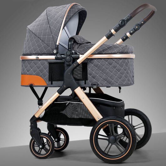 Carrito Multifuncional Plegable para Bebé - Ligero y Versátil - Image 9
