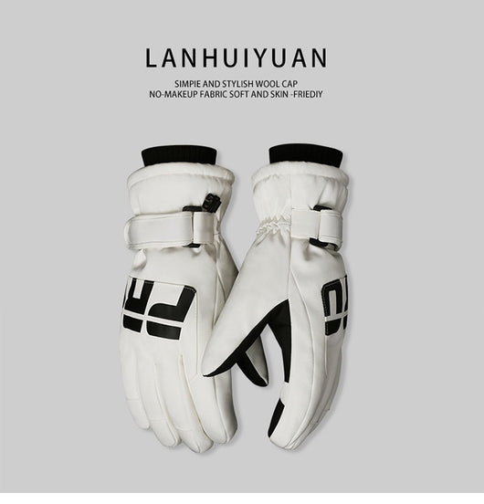 Guantes Térmicos Impermeables Antideslizantes para Esquí Mujer con Pantalla Táctil - Image 11