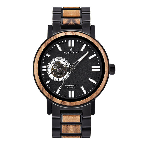 Reloj de Madera para Hombre Ejecutivo - Estilo Profesional