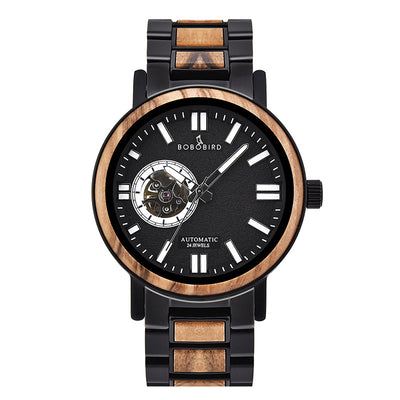 Reloj de Madera para Hombre Ejecutivo - Estilo Profesional - Image 2