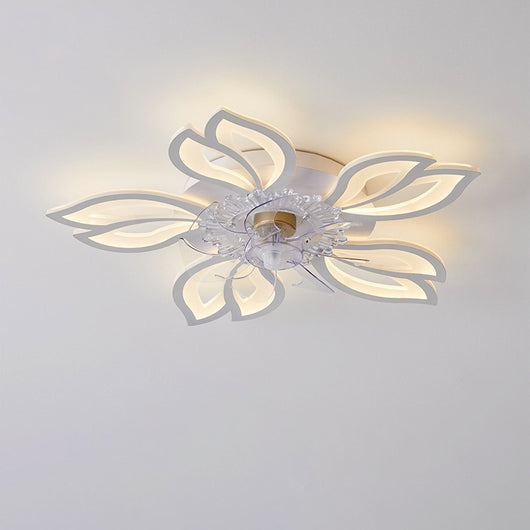 Lámpara de Techo Silenciosa con Ventilador para Dormitorio y Sala - Image 26