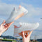 Zapatillas Deportivas Flyknit Blancas Transpirables - Malla Fresca para Verano