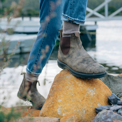 Botas Martin de Cuero Retro Estilo Europeo y Americano para Hombre - Image 10