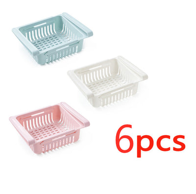 Cesta Organizadora de Refrigerador Extensible Multiuso para Cocina - Image 27
