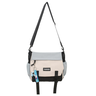 Bolsa de Hombro Casual Mujer Capacidad Grande Diseño Neutro Japonés - Image 5