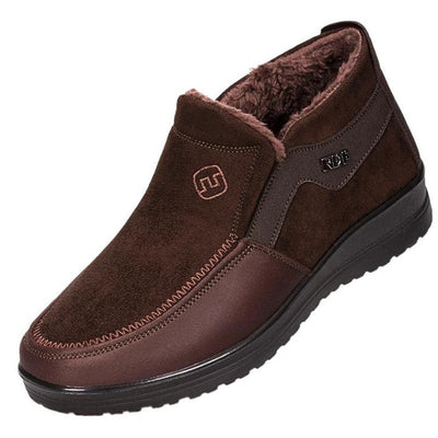 Zapatos Cálidos de Algodón y Cachemira para Papá - Comodidad Plus - Image 3