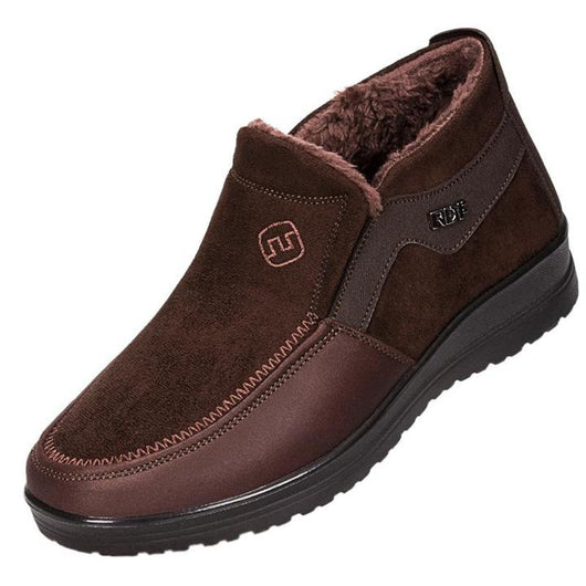 Zapatos Cálidos de Algodón y Cachemira para Papá - Comodidad Plus - Image 3