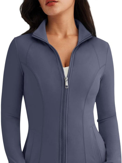 Chaqueta Deportiva Ajustada de Manga Larga con Tecnología Elástica - Image 18