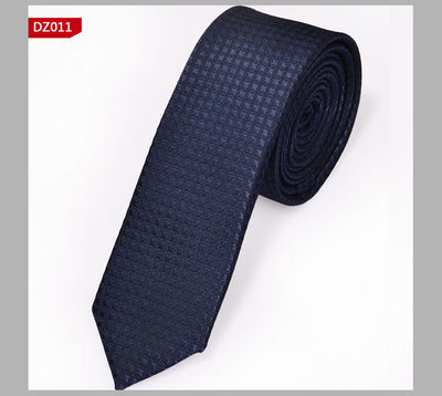 Corbata Angosta Estilo Británico 5cm - Teñida en Fibra de Poliéster - Image 13