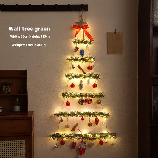 Árbol de Navidad Luminoso de Tela No Tejida para Ventanas y Puertas - Image 6