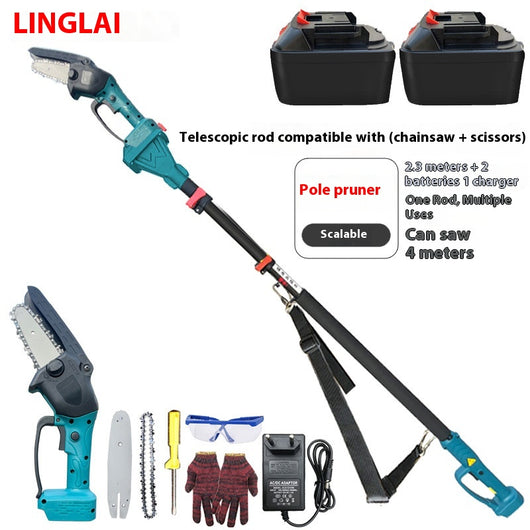 Sierra Eléctrica Inalámbrica con Batería de Litio para Jardín y Poda - Image 5