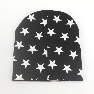 Gorro de Algodón para Bebé con Estrella de Cinco Puntas - Image 5