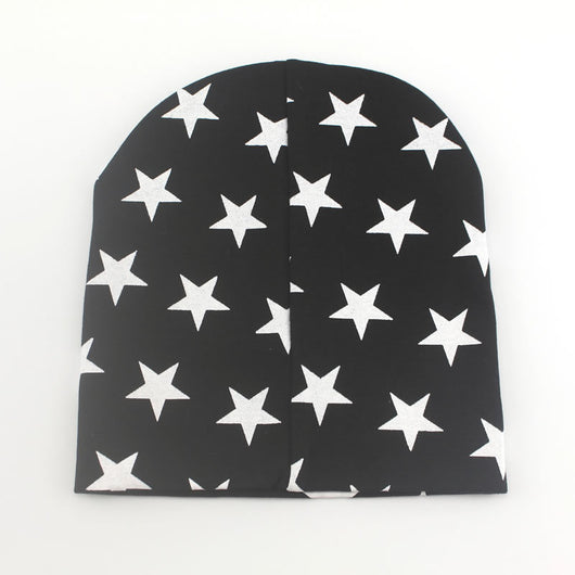 Gorro de Algodón para Bebé con Estrella de Cinco Puntas - Image 5