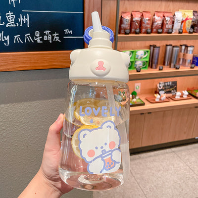 Botella de Agua Infantil con Popote - Diseño Adorable y Portátil - Image 10