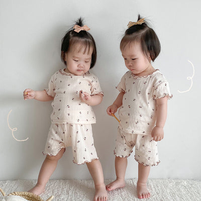 Conjunto de Dos Piezas Floral para Bebé en Algodón Suave - Image 13