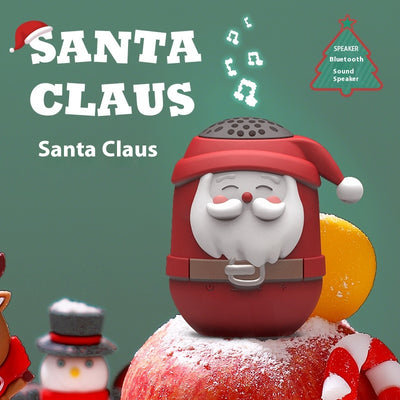 Altavoz Bluetooth Portátil Mini Papá Noel Adorable