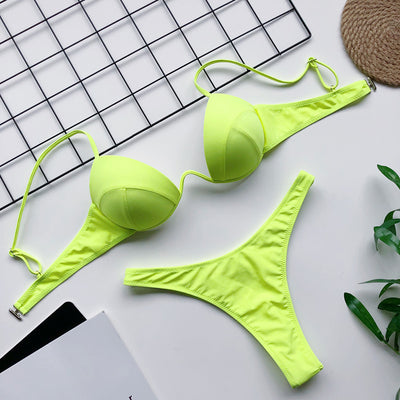 Bikini con Copa Rígida y Fruncido - Image 31
