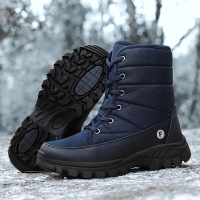 Botas Altas Acolchadas con Forro de Felpa