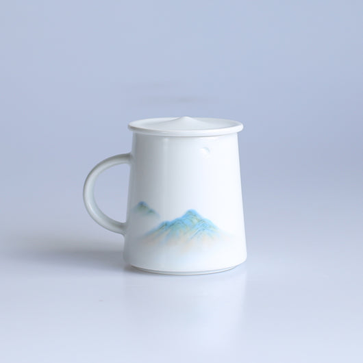 Taza Cerámica Río y Montaña Verde - Image 15