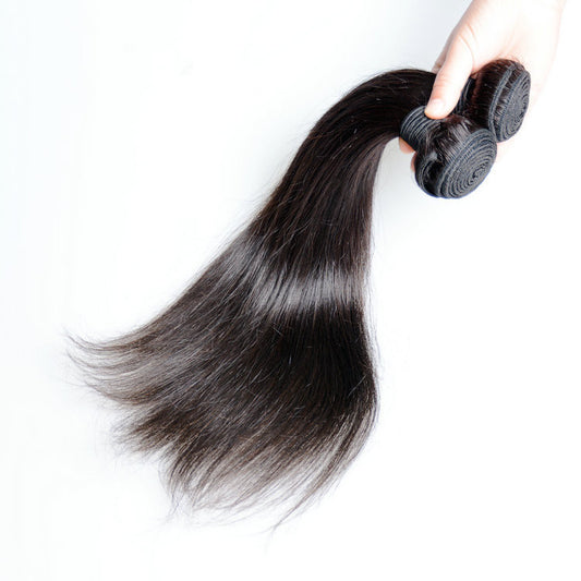 Extensiones de Cabello Virgen Brasileño Liso Natural
