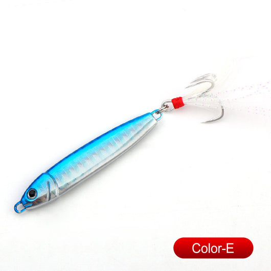 Señuelo de Plomo con Lentejuelas Metálicas para Pesca de Altura - Image 47