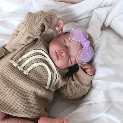 Muñeca Reborn Realista de 49cm con Detalles Auténticos - Image 5