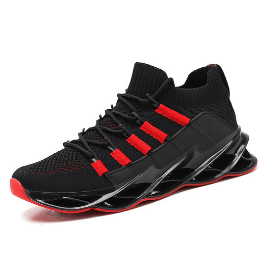 Tenis Casuales para Hombre con Suela Gruesa y Tejido Volador Transpirable - Image 3